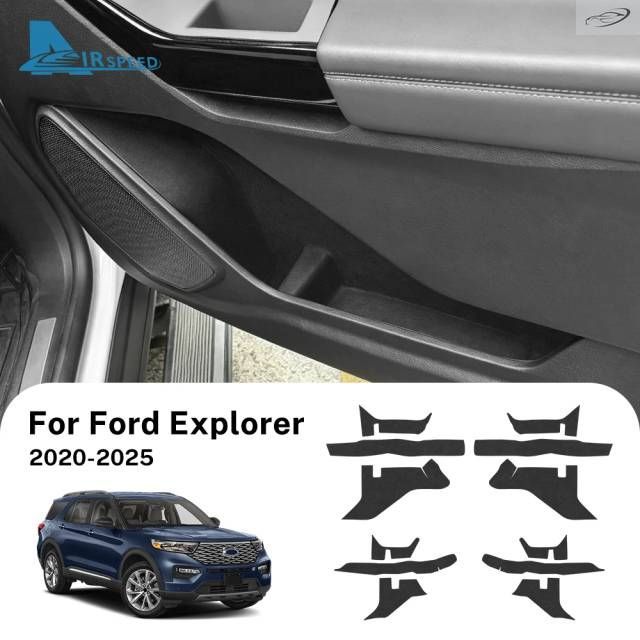 Top Trim Car Front Rear Door Map Pocket Sticker d Explorer 2020 - 23 2024 2025 Interior Decal 7,629円