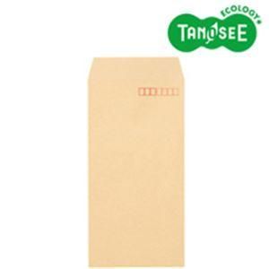 ds-（まとめ）TANOSEE クラフト封筒 テープ付 70g 長3 〒枠あり 1000枚入×3パック