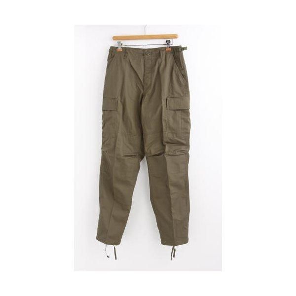ds-アメリカ軍 BDU カーゴパンツ Mサイズ オリーブ YN521007 米軍 レプリカ ミリタリーパンツ 軍モノ 迷彩服 サバゲー パンツ