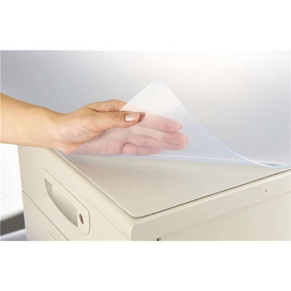 ds-デスクマット 再生オレフィン1.5mm厚 1390×690mm グレーマット付 15,753円