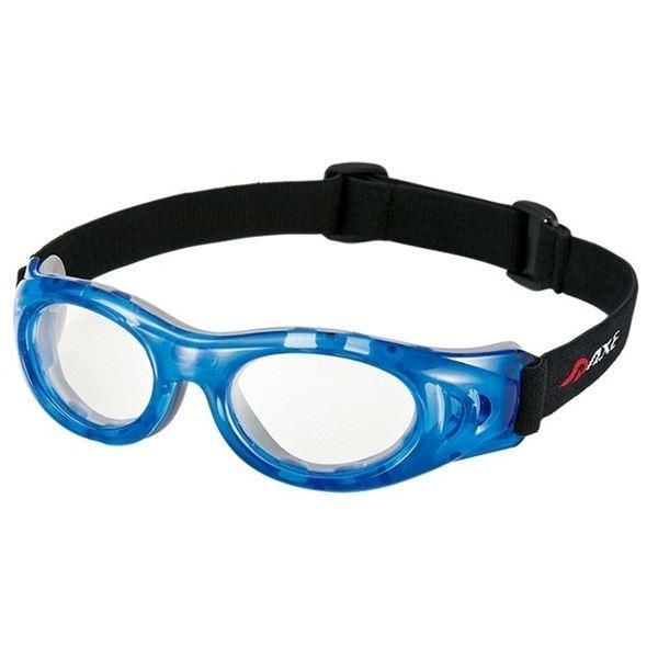 ds-AXE（アックス） EYE PROTECTOR Mサイズ AEP01 ブルー×クリア
