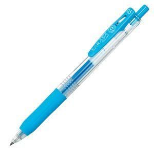 ds-(まとめ) ゼブラ ゲルインクボールペン サラサクリップ 0.5mm ライトブルー JJ15-LB 1本 〔×60セット〕