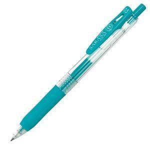 ds-(まとめ) ゼブラ ゲルインクボールペン サラサクリップ 0.5mm ブルーグリーン JJ15-BG 1本 〔×60セット〕