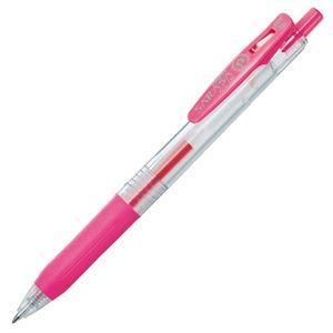 ds-(まとめ) ゼブラ ゲルインクボールペン サラサクリップ 0.4mm ピンク JJS15-P 1本 〔×60セット〕