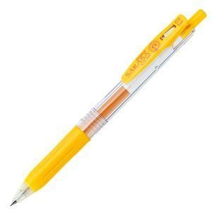ds-(まとめ) ゼブラ ゲルインクボールペン サラサクリップ 0.3mm 黄 JJH15-Y 1本 〔×60セット〕
