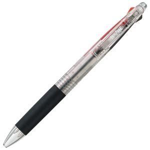 ds-（まとめ） TANOSEE 油性2色ボールペン 0.7mm （軸色 クリア） 1本 〔×30セット〕 6,373円