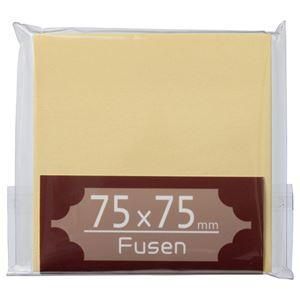 ds-（まとめ） TANOSEE ふせん 75×75mm クリーム 1冊 〔×30セット〕