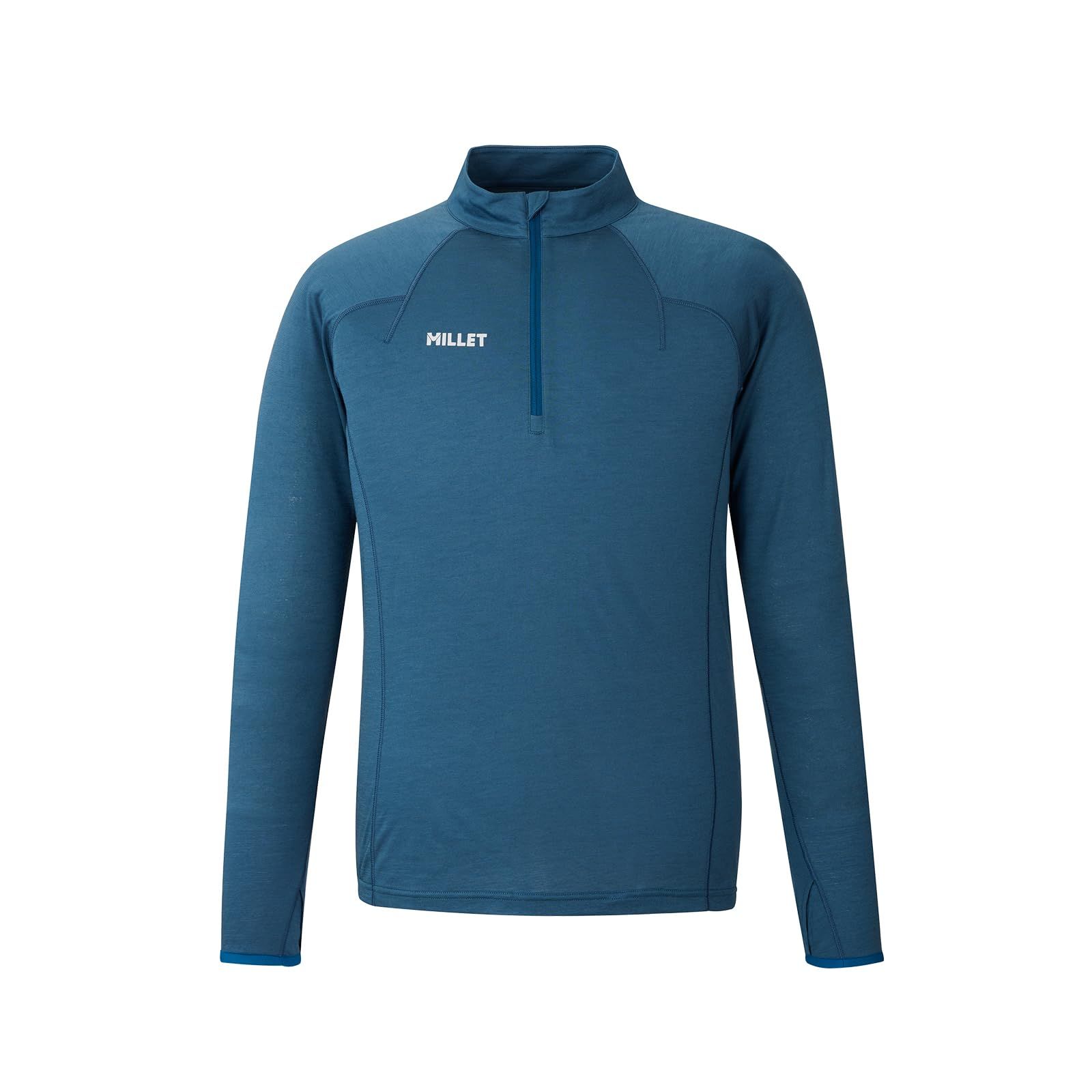 新品 [ミレー] UBIC WOOL ZIP LS M-INDIAN-S-MIV03183