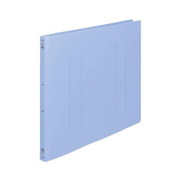 ds-(まとめ) コクヨ フラットファイル(PP) A3ヨコ 150枚収容 背幅20mm 青 フ-H48B 1セット(10冊) 〔×2セット〕