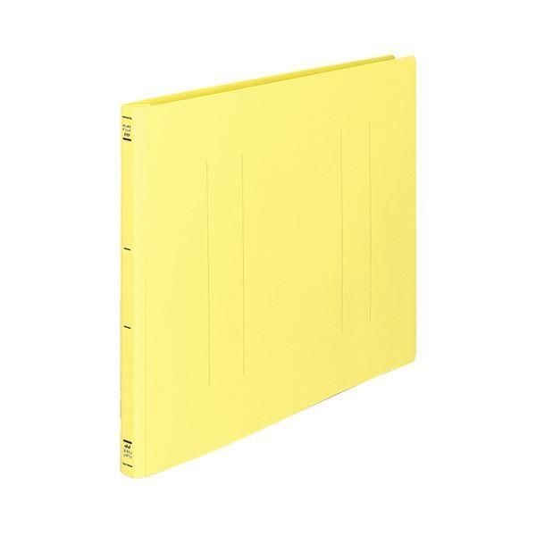 ds-(まとめ) コクヨ フラットファイル(PP) A3ヨコ 150枚収容 背幅20mm 黄 フ-H48Y 1セット(10冊) 〔×2セット〕