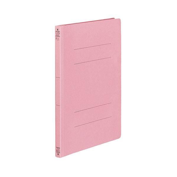 ds-(まとめ) コクヨ フラットファイル(ダブルとじ具タイプ) A4タテ 150枚収容 背幅18mm ピンク フ-VD10P 1セット(10冊) 〔×4セット〕
