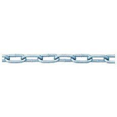 新品 ニッサチェイン 鉄ユニクロ溶接リンクチェイン 4.8mm×30m IW2048
