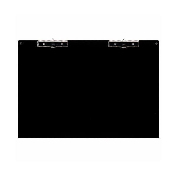 ds-（まとめ） ライオン事務器 アート用箋挟 A2ヨコ 黒 No.71 1枚 〔×2セット〕 10,589円