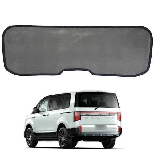 [GeTor] デリカ D5 リアガラス サンシェード メッシュカーテン 三菱 専用 デリカ DELICA D：5 G-Power Package/P/G/M 2019(平成31)年2月? 車 リアウィンドウ用サンブロッカー 後部ウインド カ c6b8b01c