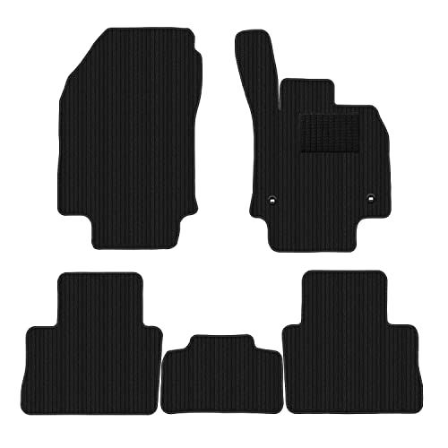 Aviles トヨタ 互換品 新型 ハリアー 80系 フロアマット【3色から選択】(02：ハイブリッド/PHEV, 01：ブラック)as a776d32d