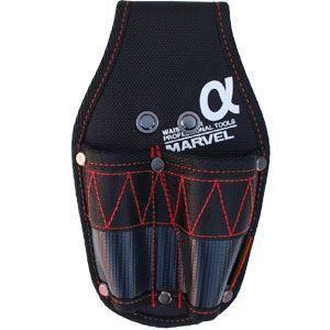 ds-（まとめ）電工ポケット WAIST GEAR 〔ペンチ差し×5セット〕 レッド（赤） マーベル MDP-82AR 6,720円
