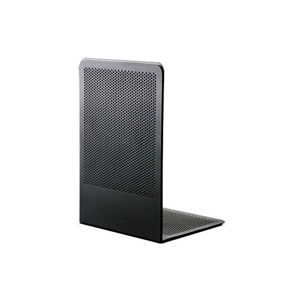 ds-(業務用セット) ブックエンド Pタイプ L ブラック BE-P301BK〔×5セット〕