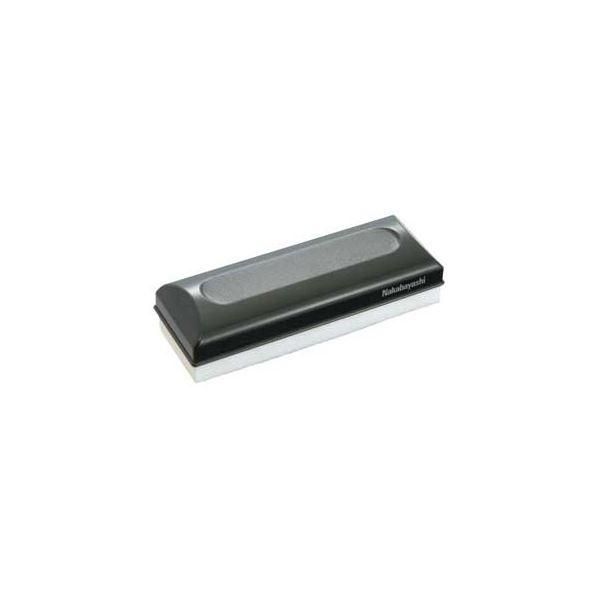 ds-(業務用セット) 両面使えるホワイトボードイレーザー WES-101Dブラック〔×10セット〕