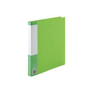 ds-（まとめ）ジョインテックス リング式クリアーブック D051J-GR 緑1冊〔×10セット〕 7,898円