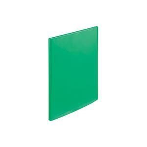 ds-(業務用4セット) ジョインテックス クリアファイル/ポケットファイル 〔A4/タテ型 10冊入り〕 20ポケット 緑 D039J-10CGR