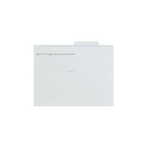 ds-（まとめ）プラス 個別フォルダーエコノミーFL081IFA4E GY〔×10セット〕