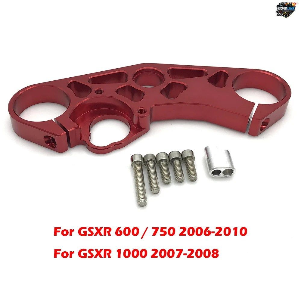 スズキ GSX-R 600 750 1000 GSX-R600 GSX-R750 GSX-R1000 用 フロントフォーク ローダウン トリプルツリー アッパー トップ クランプ ヨー