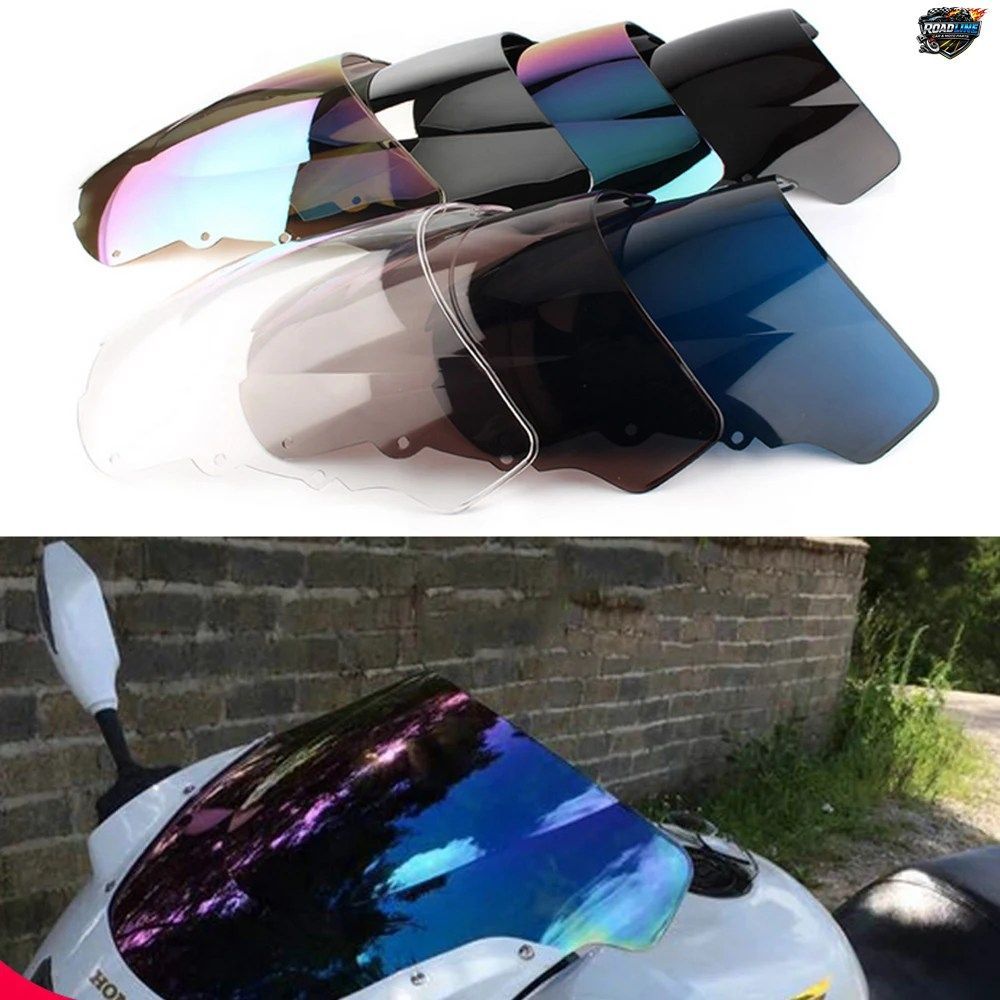 ホンダ CBR1100XX CBR 1100 XX 1100XX 1996-2007 用ウインドシールド ダブルバブルウインドスクリーン オートバイアクセサリー フェアリン 9,418円