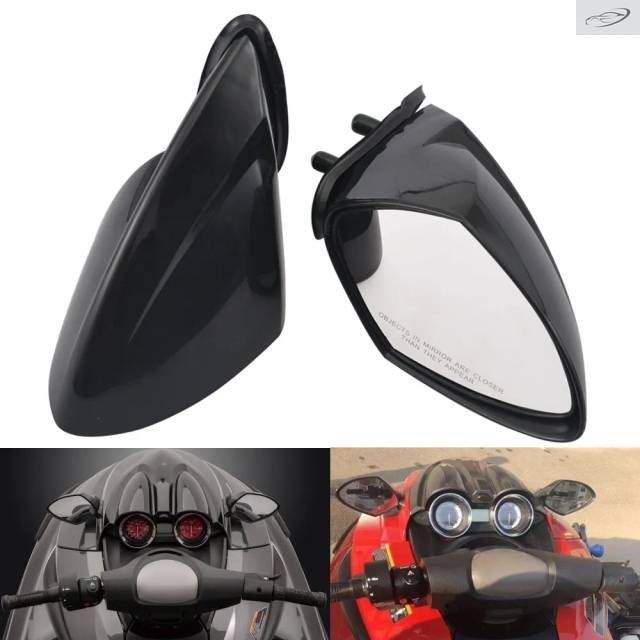 Motorboat Rear View Mirrors Motor Boat Side Mirror Yamaha WaveRunner VX110 VX 110 Deluxe Sport Cruiser EX Series 2005-2009
