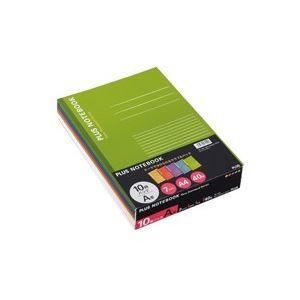 ds-（まとめ）プラス ノートブック NO-204AS-10CP A4 A罫 10冊〔×2セット〕 7,761円