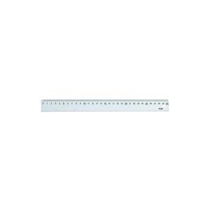 ds-（まとめ）プラス 再生PET 直定規 30X3mm UDタイプ〔×20セット〕