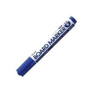 ds-（まとめ）プラス ボードマーカー MARKER-BL ブルー〔×40セット〕