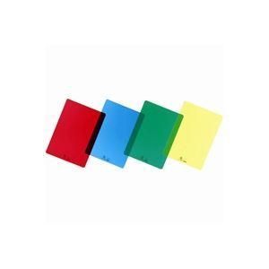 ds-（まとめ）共栄プラスチック 色透明下敷 NO.8712-R 赤〔×50セット〕