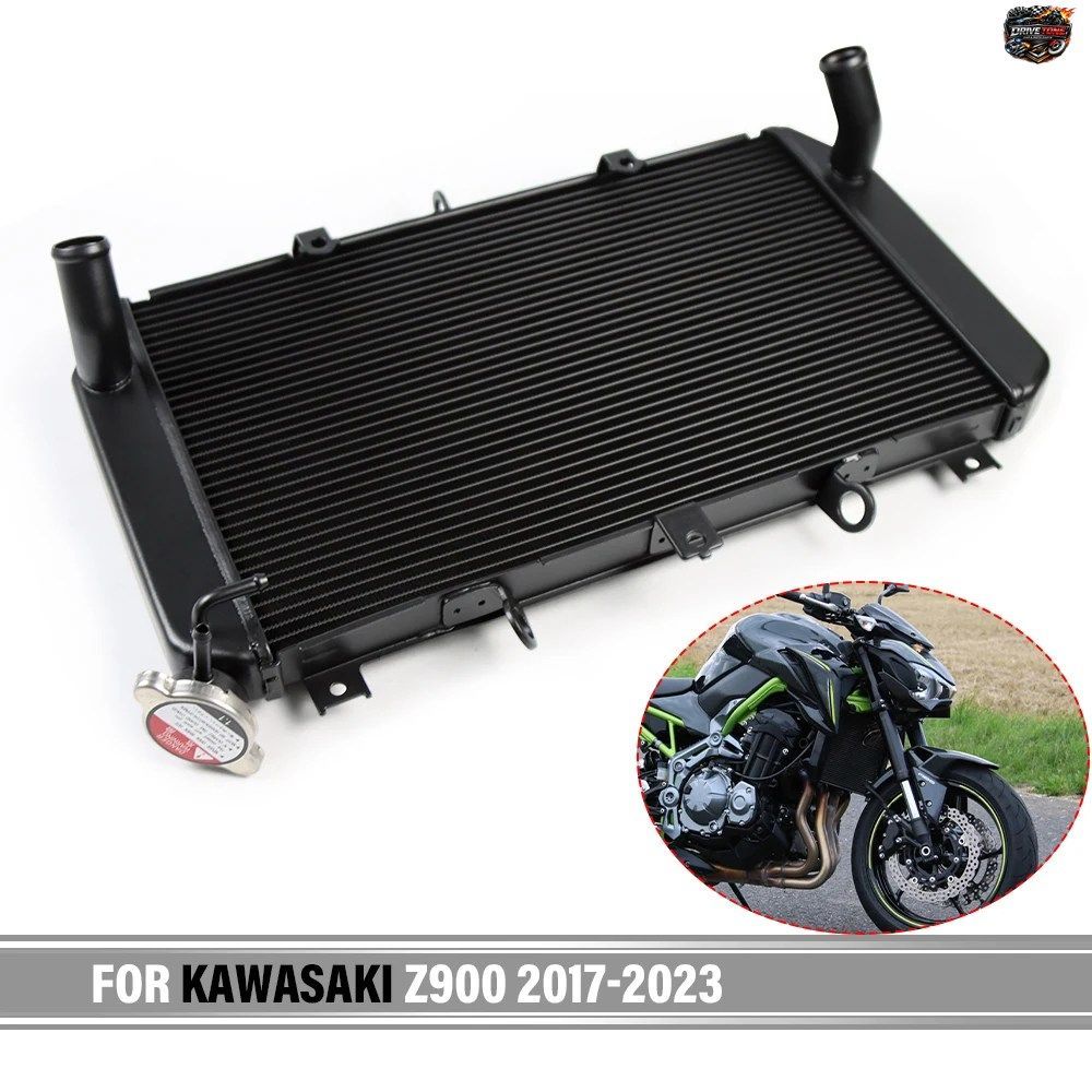 カワサキ Z900 2017 2018 19 20 21 2022 2023 モーターサイクル用アルミエンジンラジエータークーラントクーラー冷却水タンクシステム 28,426円