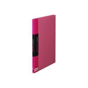 ds-(業務用100セット) キングジム クリアファイル/ポケットファイル 〔A4/タテ型〕 固定式 20ポケット 132C ピンク