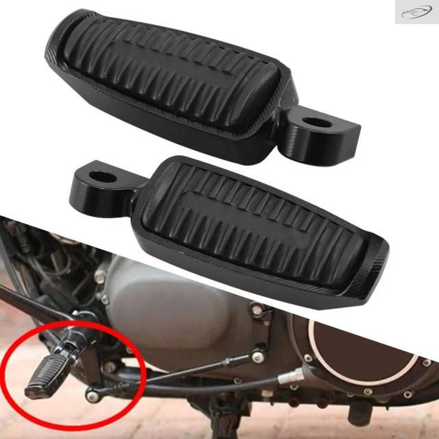 Motorcycle Front Foot Pegs Pedal Rider Footrests Harley Sporster 883 1200 XL V-Rod