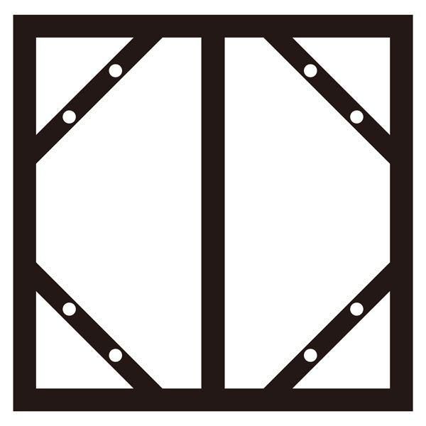 ds-スライドアングル (300×600mm・明治山型用) KHT-2SA
