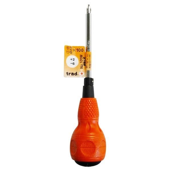 ds-（まとめ）TRAD 差替えパワードライバー/作業工具 〔100〕 日本製 NO.100W 〔業務用/DIY用品/日曜大工〕〔×50セット〕 22,599円