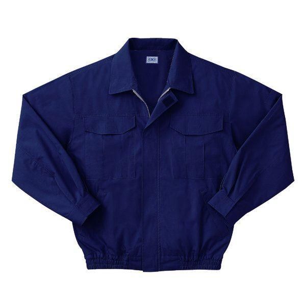ds-KU90550 空調服 R 綿薄手 長袖ブルゾン 服のみ ダークブルー Lサイズ 6,645円