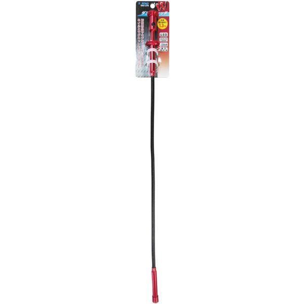 ds-(業務用10個セット) S-ROAD LED付きWキャッチ/作業工具 SRO-27R レッド 620mm