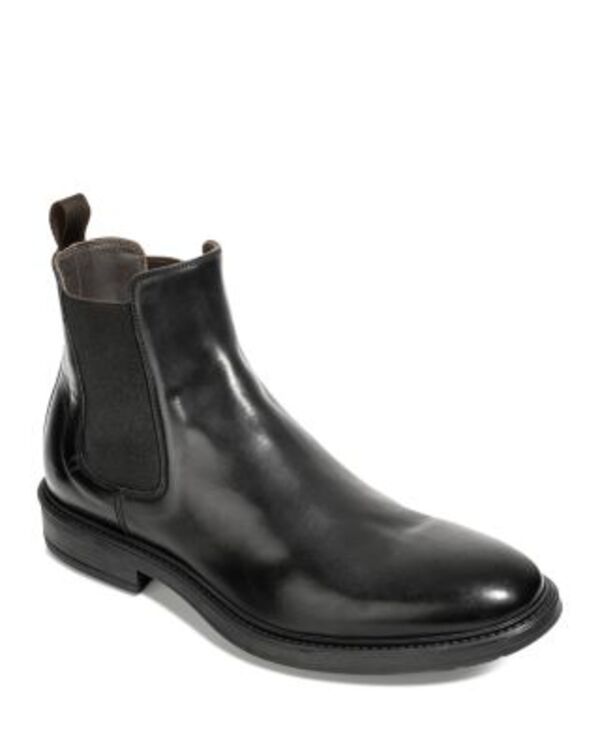 トゥーブート メンズ シューズ ブーツ・レインブーツ チェルシーブーツ チェルシー レザー To Boot New York Mens Largo Leather Chelsea Boots Blac