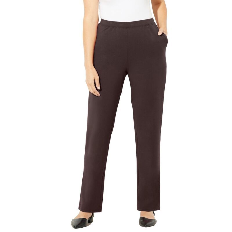 キャサリンズ レディース ボトムス カジュアルパンツ プラスサイズ Catherines Womens Plusize Suprema Pant Coffee Bean コーヒー 9,346円