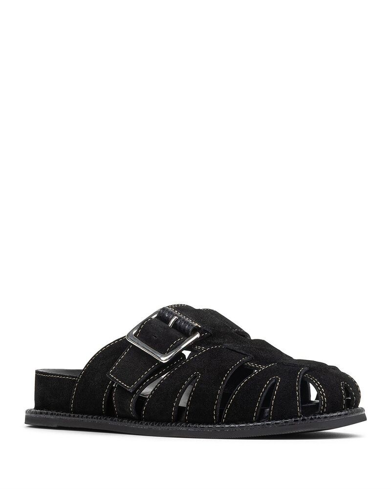 ドナルドプリネール レディース シューズ サンダル Donald Pliner Womens Manor Fisherman Clogs Black ブラック