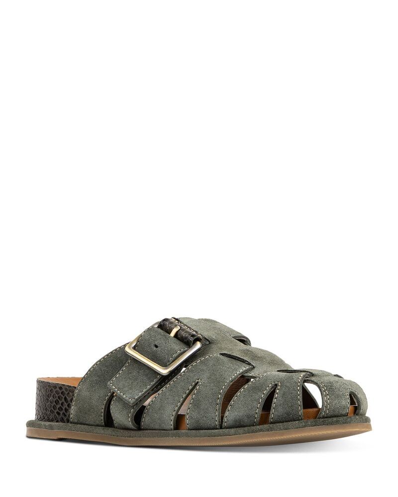 ドナルドプリネール レディース シューズ サンダル Donald Pliner Womens Manor Fisherman Clogs Olive オリーブ