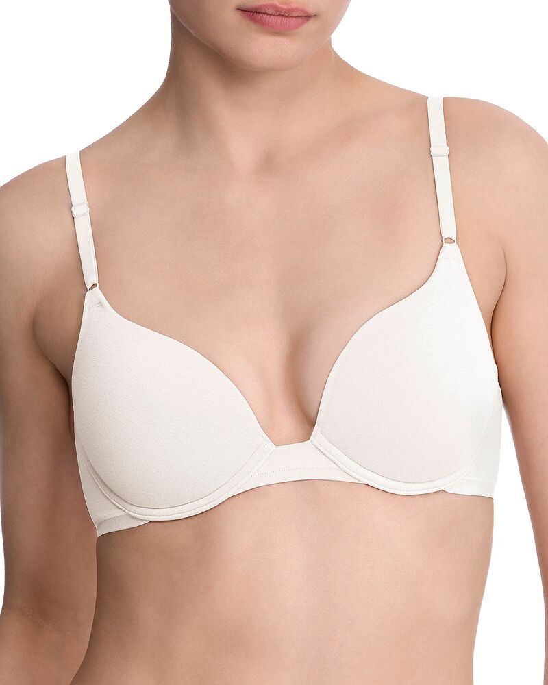 ナトリ レディース トップス シャツ コットン Natori Bliss Cotton Convertible T Shirt Bra White ホワイト