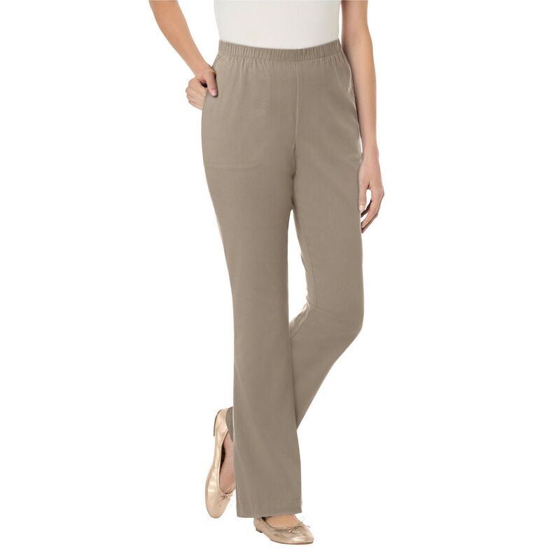 ウーマン ウィズイン レディース ボトムス デニムパンツ ブーツカット プラスサイズ ブーツ ジーンズ Woman Within Plusize Fineline Stretch Denim Pull 9,975円