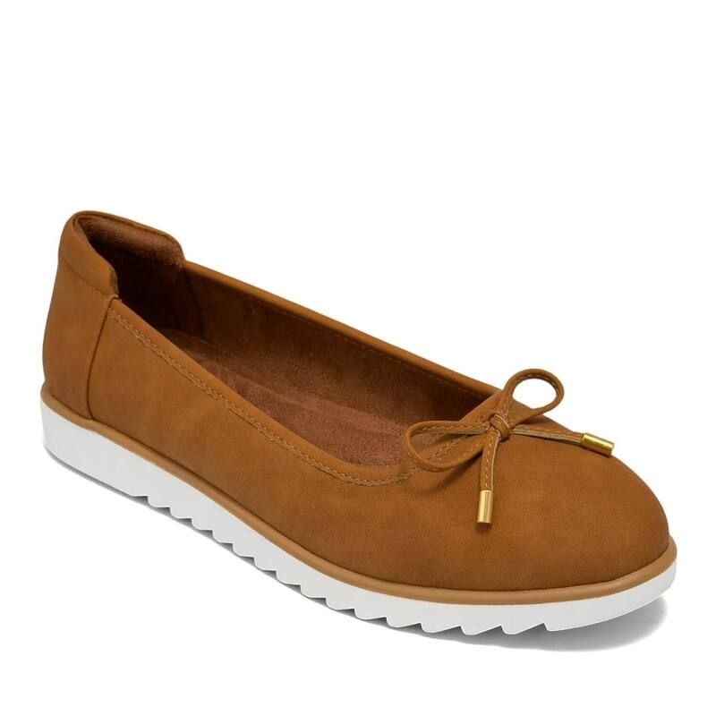 エアロソールズ レディース シューズ サンダル Aerosoles Jade WomenslipOn Ballet Flats Tan Faux タン