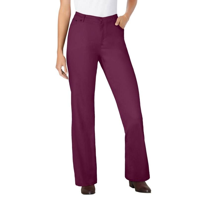 ウーマン ウィズイン レディース ボトムス デニムパンツ プラスサイズ ジーンズ Woman Within Plusize Stretch Denim WideLeg FivePocket Jeans 10,860円