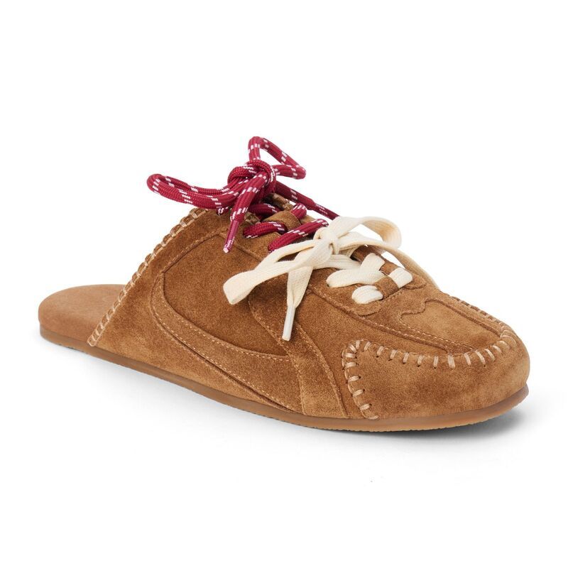 マチス レディース シューズ サンダル レース Coconuts by Matisse Devyn WomenslipOn Mules with Lace Detail Brown ブラウン