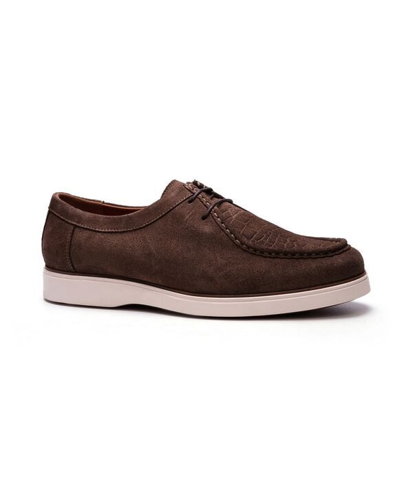 カルロスサンタナ メンズ シューズ スニーカー Carlos by Carlosantana Mens Morrison Moc Shoe Dark brown suede ブラウン