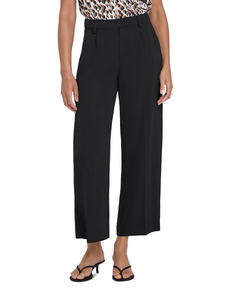 エヌワイディージェイ レディース ボトムス カジュアルパンツ ワイドレッグ アンクル NYDJ Wide Leg Ankle Trouser Pants Black ブラック 27,170円
